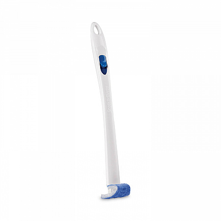 Toilet Scrubber Starter Kit, 1 Handle and 5 Scrubbers, White/Blue (558SK4NP)