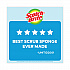 Non-Scratch Multi-Purpose Scrub Sponge, 4.4 x 2.6, 0.8