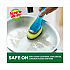 Soap-Dispensing Dishwand, 2.5 x 9.5, Yellow/Green (6504EA)