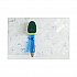 Soap-Dispensing Dishwand, 2.5 x 9.5, Yellow/Green (6504EA)