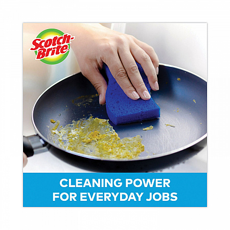 Non-Scratch Multi-Purpose Scrub Sponge, 4.4 x 2.6, 0.8