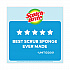 Non-Scratch Multi-Purpose Scrub Sponge, 4.4 x 2.6, 0.8