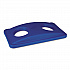Lid for Slim Jim Bottle Recycling Container, 20.38w x 11.38d x 2.75h, Blue (269288BE)