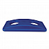 Lid for Slim Jim Bottle Recycling Container, 20.38w x 11.38d x 2.75h, Blue (269288BE)