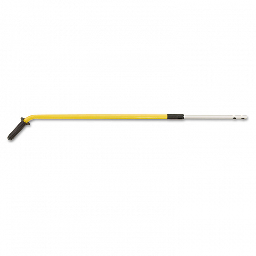 HYGEN Quick-Connect Ergo Adjustable Handle, 48" to 72", Black/Yellow (Q760)