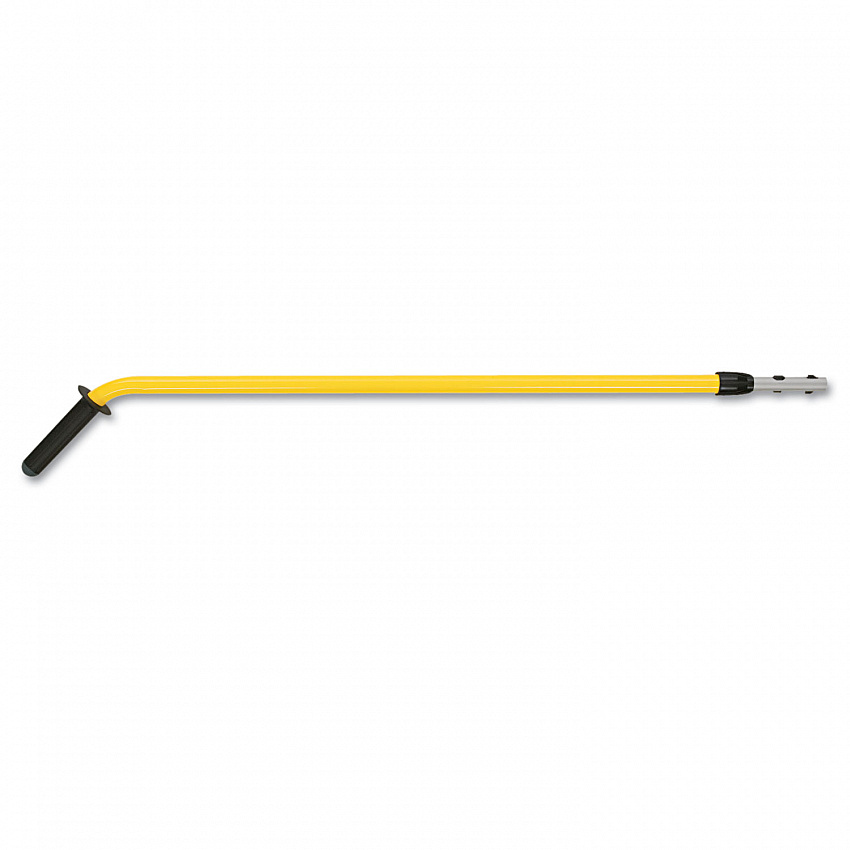 HYGEN Quick-Connect Ergo Adjustable Handle, 48" to 72", Black/Yellow (Q760)