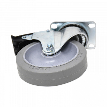 Caster Kit for Mega BRUTE Mobile Collector, Swivel Mount Plate, 5