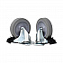 Caster Kit for Mega BRUTE Mobile Collector, Swivel Mount Plate, 5