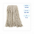 Premium Cut-End Wet Mop Heads, Cotton, 16 oz, White, 12/Carton (216CCT)