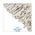 Premium Cut-End Wet Mop Heads, Rayon, 24 oz, White, 12/Carton (224RCT)