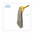Mop Head, Premium Standard Head, Cotton Fiber, 32 oz, White, 12/Carton (232C)