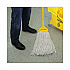 Mop Head, Premium Standard Head, Cotton Fiber, 32 oz, White, 12/Carton (232C)