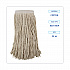 Mop Head, Premium Saddleback Head, Cotton Fiber, 24 oz, White, 12/Carton (324C)