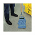 Looped End Mop Kit, Medium Blue Cotton/Rayon/Synthetic Head, 60