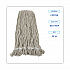 Pro Loop Web/Tailband Wet Mop Head, Cotton, 24 oz., White (424CEA)