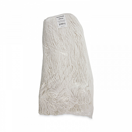 Pro Loop Web/Tailband Wet Mop Head, Rayon, 24 oz, White, 12/Carton (424RCT)