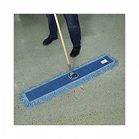 Dust Mop Head, Cotton/Synthetic Blend, 48