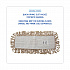 Industrial Dust Mop Head, Hygrade Cotton, 18 x 5, White (1318)