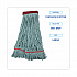 EchoMop with Looped-End Wet Head, Cotton/Rayon/Synthetic, Large, Blue, 12/Carton (1400LCT)