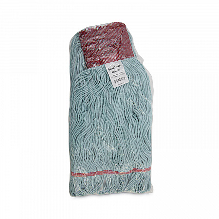EchoMop with Looped-End Wet Head, Cotton/Rayon/Synthetic, Large, Blue, 12/Carton (1400LCT)
