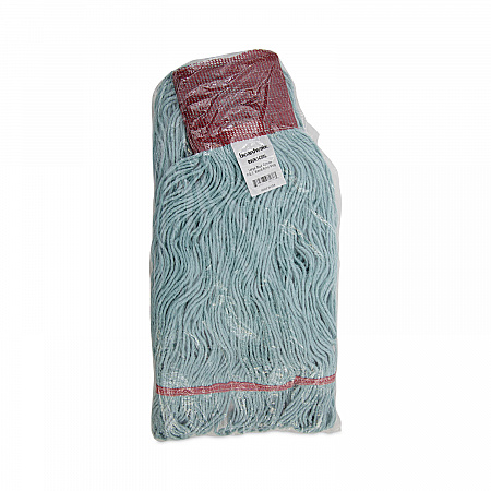 EchoMop with Looped-End Wet Head, Cotton/Rayon/Synthetic, Large, Blue (1400LEA)