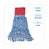 Pro Loop Web/Tailband Mop Head, Cotton/Polyester/Rayon, Large, Blue, 12/Carton (1800LBDZ)