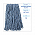 Mop Head, Standard Head, Cotton/Synthetic Fiber, Cut-End, #16., Blue (2016B)