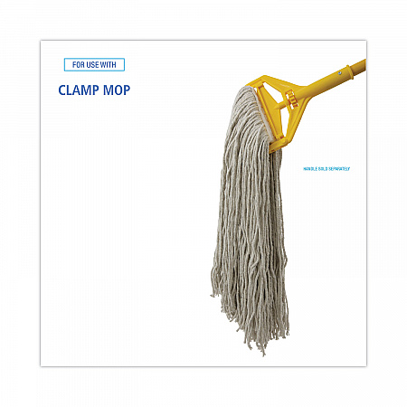 Cut-End Wet Mop Head, Cotton, #32, White, 12/Carton (2032CCT)
