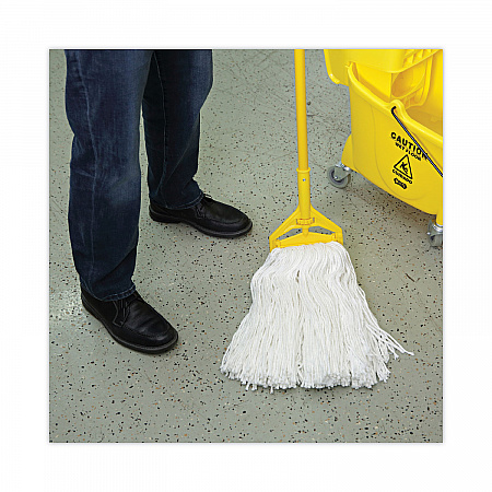Cut-End Wet Mop Head, Rayon, #32, White (2032R)