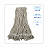 Pro Loop Web/Tailband Wet Mop Head, Cotton, 12/Carton (4024CCT)