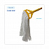 Pro Loop Web/Tailband Wet Mop Head, Rayon, #24 Size, White, 12/Carton (4024RCT)