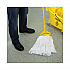Pro Loop Web/Tailband Wet Mop Head, Rayon, #24 Size, White, 12/Carton (4024RCT)