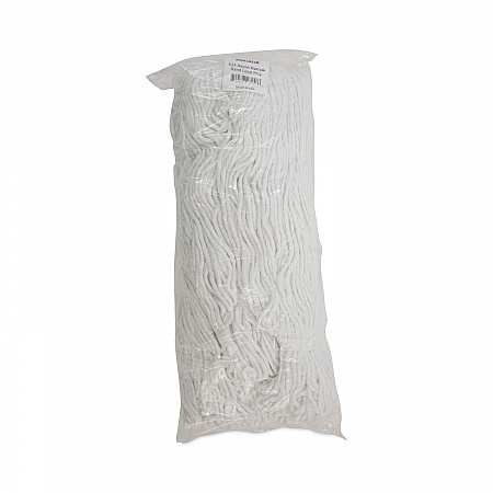 Pro Loop Web/Tailband Wet Mop Head, Rayon, #24 Size, White, 12/Carton (4024RCT)