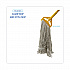Mop Head, Loop Web/Tailband, Value Standard, Cotton, #32, White, 12/Carton (4032C)