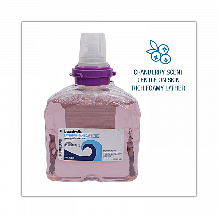 Lavender Foam Soap Refill, Cranberry Scent, 1,200 mL, 2/Carton (42500)