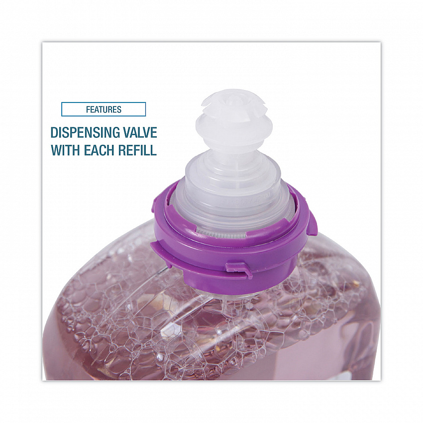 Lavender Foam Soap Refill, Cranberry Scent, 1,200 mL, 2/Carton (42500)