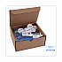 Curve Solid Air Freshener, Cotton Blossom, Blue, 10/Box (CURVECBL)