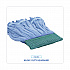 Microfiber Looped-End Wet Mop Head, Medium, Blue (MWTMB)