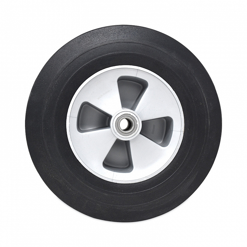 Tilt Truck Wheels, 500 lb Weight Capacity, 12" Wheel, Black (1013L1)