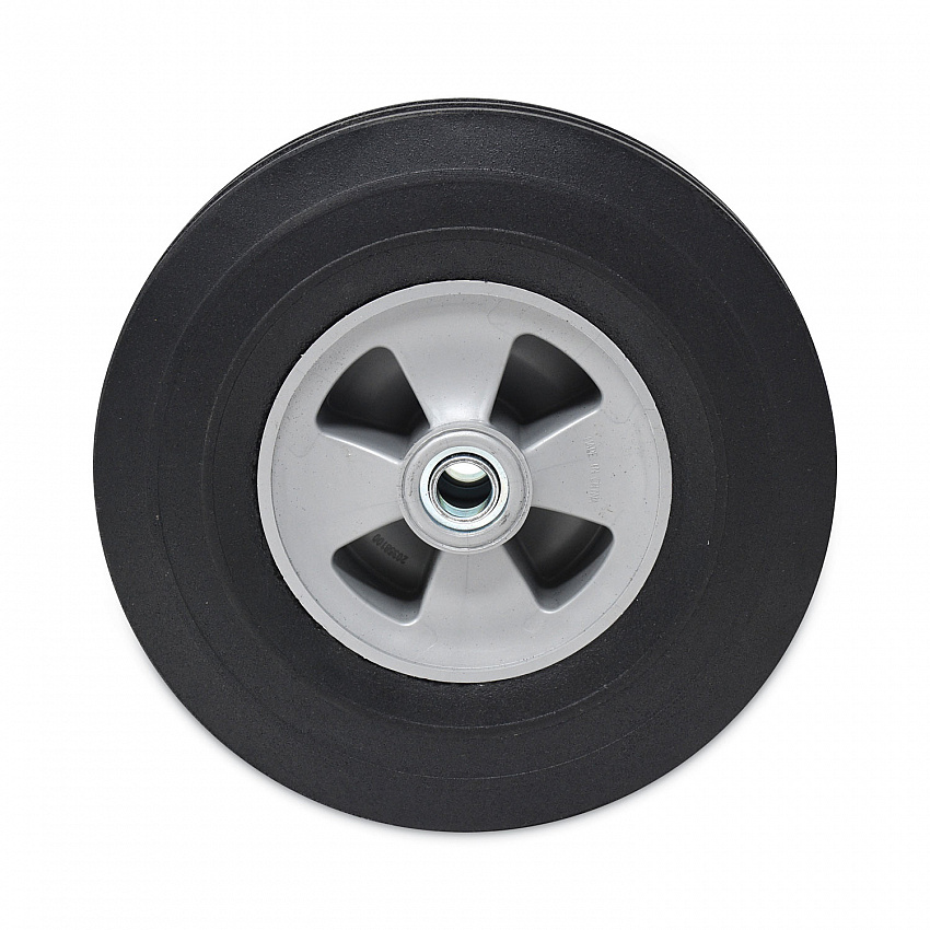 Tilt Truck Wheels, 340 lb Weight Capacity (170 lb Per Wheel), 10" Wheel, Black, 2/Set (FG1004L30000)