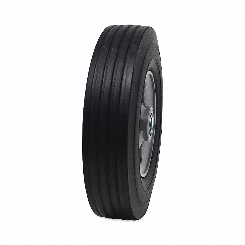 Tilt Truck Wheels, 340 lb Weight Capacity (170 lb Per Wheel), 10" Wheel, Black, 2/Set (FG1004L30000)