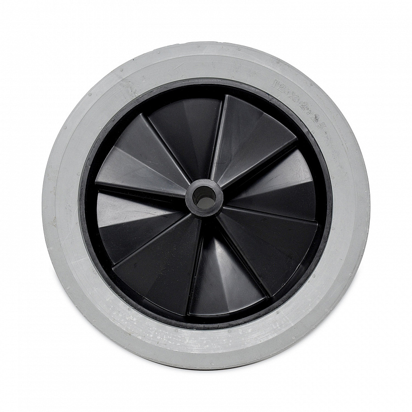 Tilt Truck Wheels, 300 lb Weight Capacity, 12" Wheel, Gray (FG1011L10000)