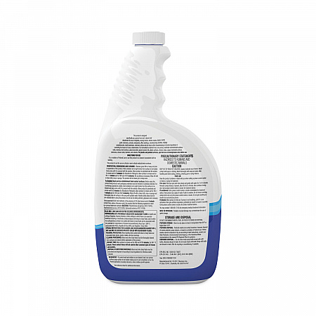 Virex All-Purpose Disinfectant Cleaner, Lemon Scent, 32 oz Spray Bottle, 4/Carton (CBD540540)