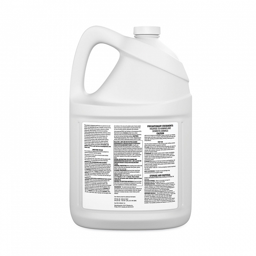 Virex All-Purpose Disinfectant Cleaner, Lemon Scent, 1 gal Container, 2/Carton (CBD540557)