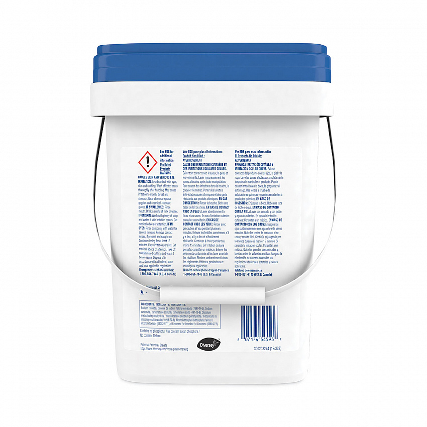 Whistle Multi-Purpose Powder Detergent, Citrus Scent, 19 lb Pail (CBD95729888)