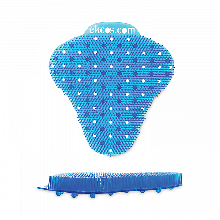 ekcoscreen Urinal Screens, Fresh Scent, Blue, 12/Carton (EKS3B12)