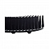 ekcoscreen Urinal Screens, Mint Scent, Black, 12/Carton (EKS7BK12)