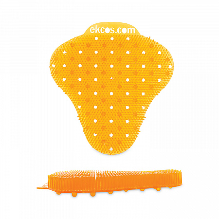 ekcoscreen Urinal Screens, Citrus Scent, Orange, 12/Carton (EKS13C12)