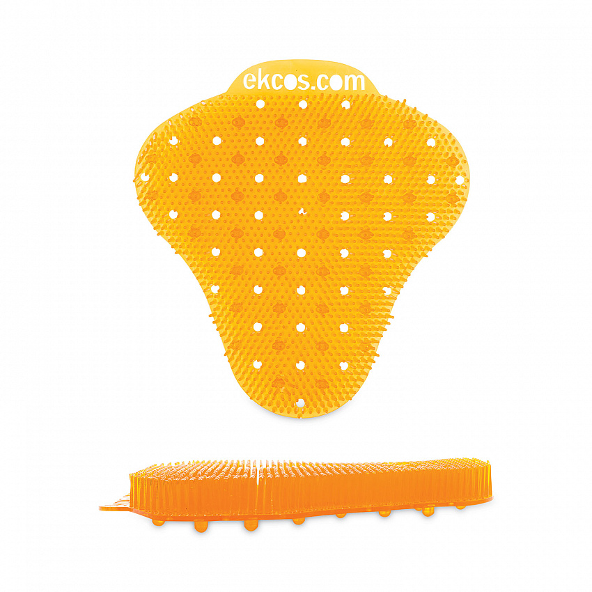 ekcoscreen Urinal Screens, Citrus Scent, Orange, 12/Carton (EKS13C12)