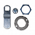 Replacement Lock and Keys for Housekeeping Carts, Silver (FG6191L10000)